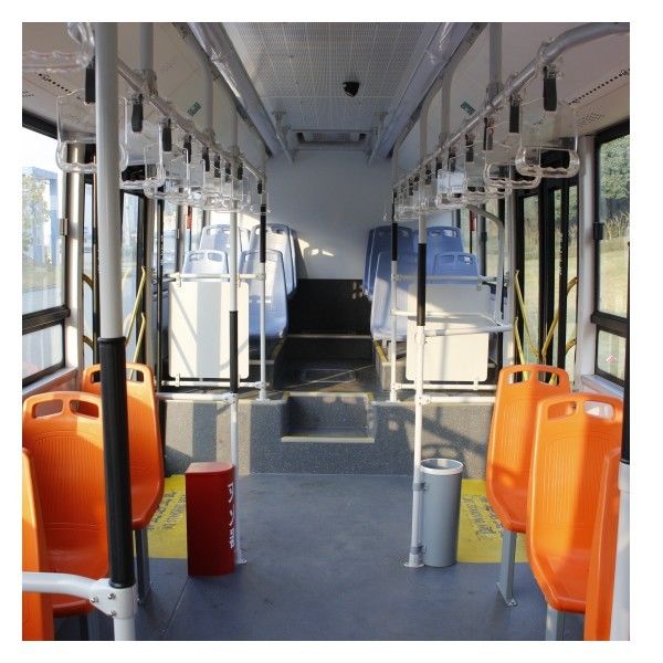 10.5m Public Transport Battery Electric Bus with 2800N.m Max Torque LiFePo4 Battery and 250km Driving Range