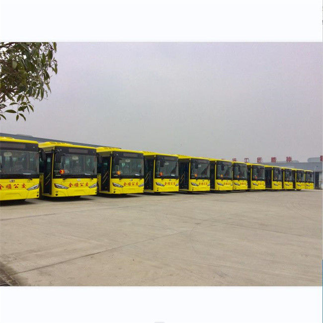 7.3m LHD Diesel City Bus with Euro 4 Emission and 40 Passenger Capacity for Public Transportation