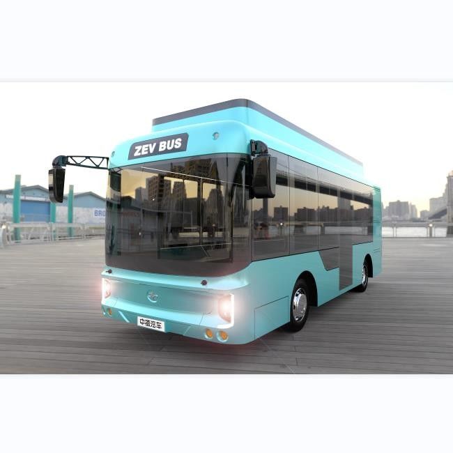 16 Seater 6.6 Meter Left Steering Pure Electric Bus for Urban Transport