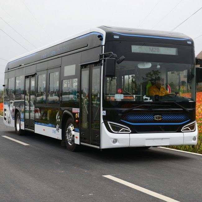 12M Low Entrance Floor Battery Electric Bus with 350.07 kWh Battery and 280-650km Driving Range