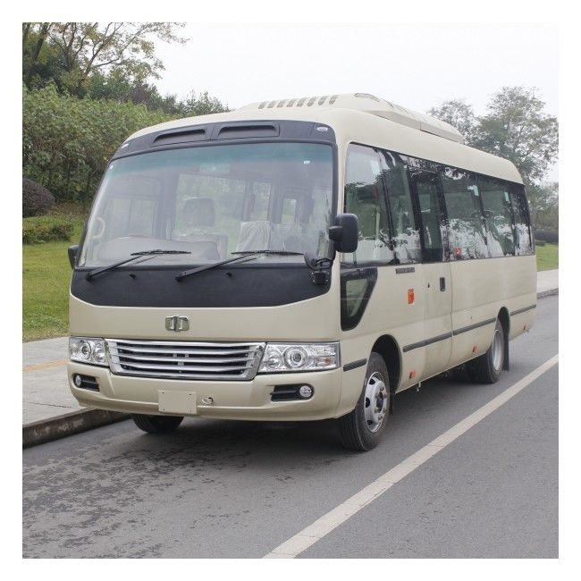 19 Seats Leaf Spring Air Conditioned Coaster Bus for Business and Commuter Transport