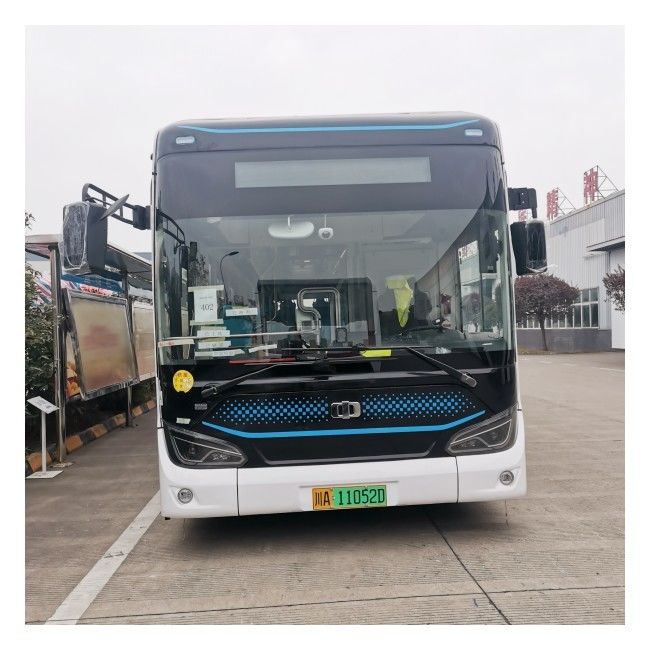 12 M Pure Electric Bus LHD Automatic EV Innercity Bus 46 Seater With Air Suspension