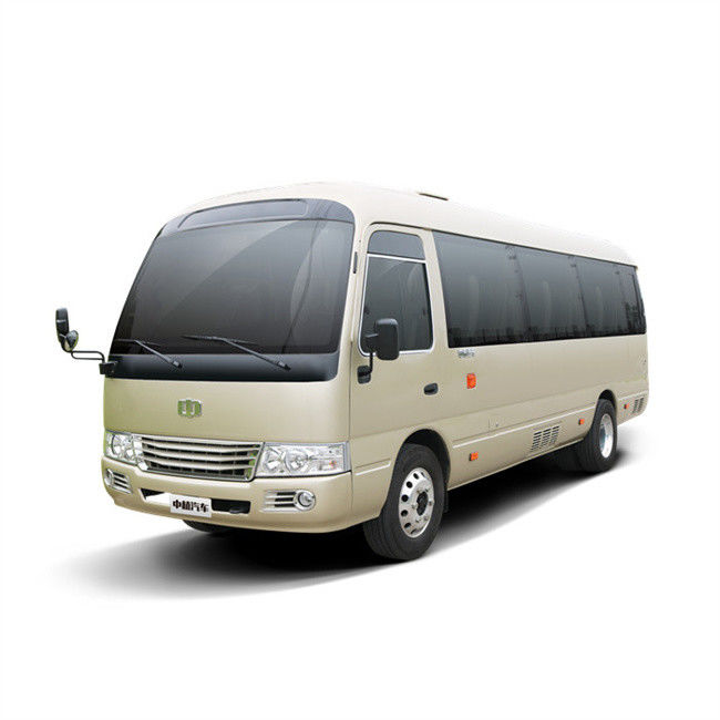7m Length 26 Seater Mini Shuttle Bus with Yuchai Engine and Leaf Spring Suspension