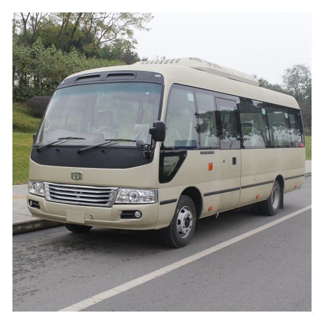 ZEV Bus 7m Diesel Coaster Bus with 22-26 Seats Manual 5 Gears Forward and 14000 Kcal/H AC