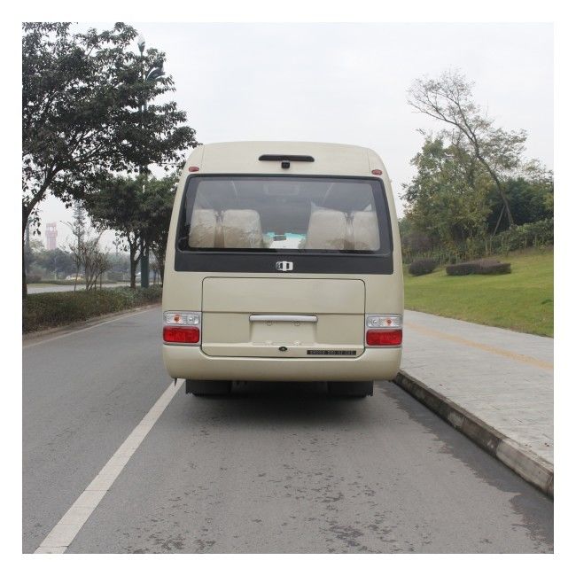 6m Diesel Coaster Bus with 19 Seats Euro 4 and Manual 5 Speed Transmission