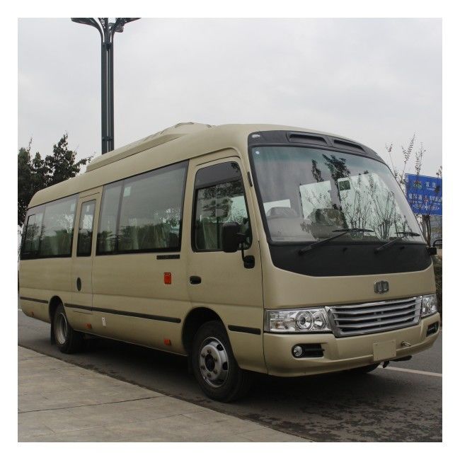 6m Diesel Coaster Bus with 19 Seats Euro 4 and Manual 5 Speed Transmission