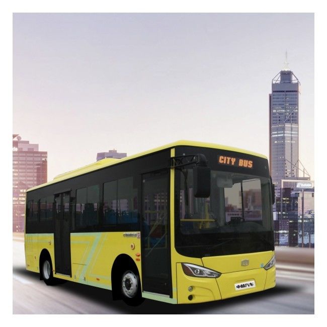 8m 13-27 Seats City Diesel Short Bus Manual 5 Gears Leaf Spring