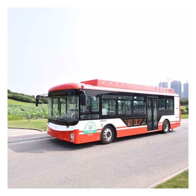 10.5M Pure Electric Bus with 268kwh Battery Capacity Long Distance ≥250km and Low Entry Design
