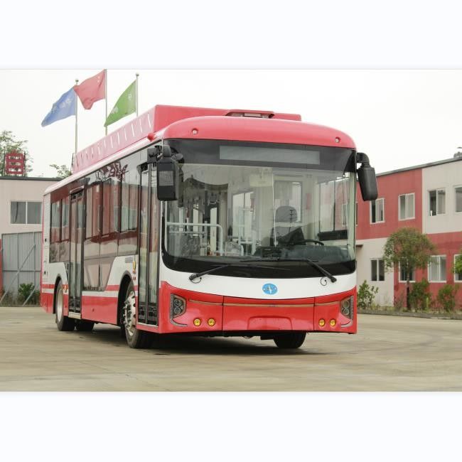 10.5M Pure Electric Bus with 268kwh Battery Capacity Long Distance ≥250km and Low Entry Design