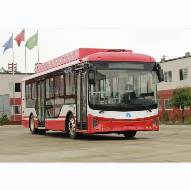 10.5m Zev Bus Pure Electric Bus Auto Transmission Low Entry 20-36 Seats