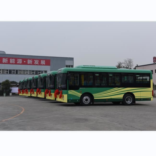 ZEV 7.7m Diesel City Bus Vehicle Diesel Engine 25 Seats LHD RHD With AC