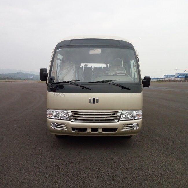 22 Seater Diesel Coaster Bus with Automatic Transmission LCD Monitors and Air Suspension