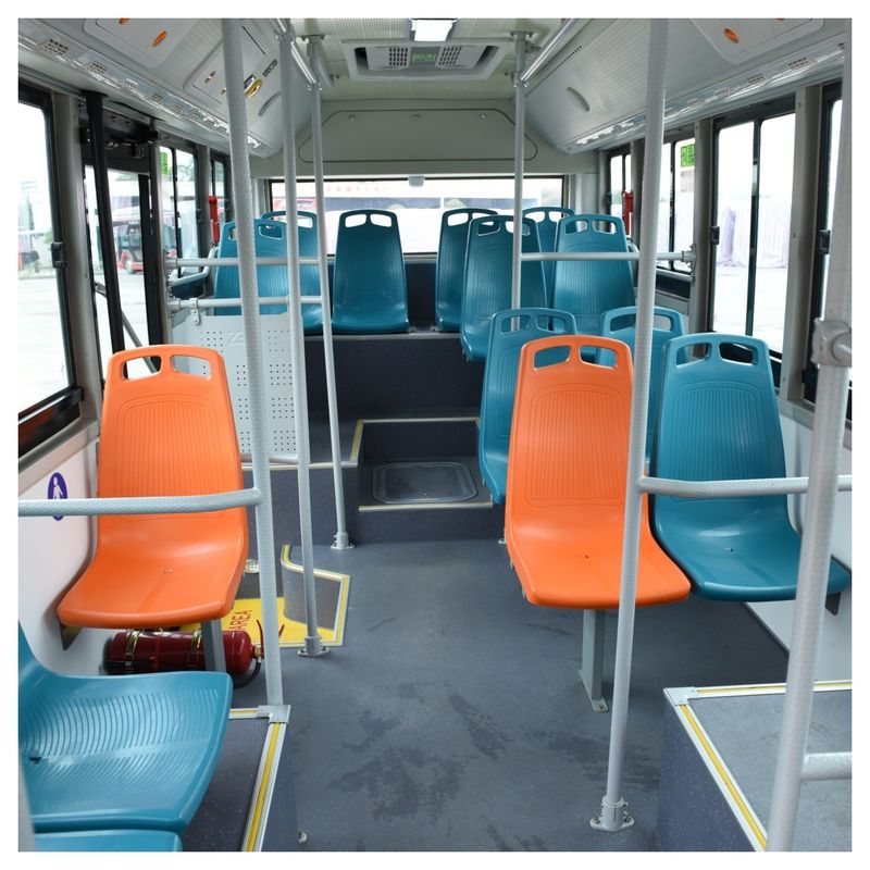 Zero Emission EV Minibus with Water Cooling and Customized Colors