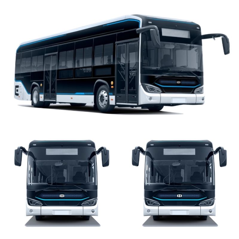 12M 46 Seats Pure Electric City Bus with 350.07 kWh Battery and Low Entrance Floor