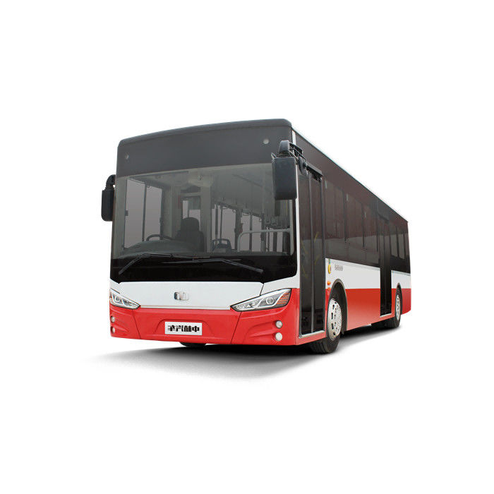 ZEV 8m Diesel City Bus with 132kw Max Power Manual 5 Gears and Leaf Spring Suspension