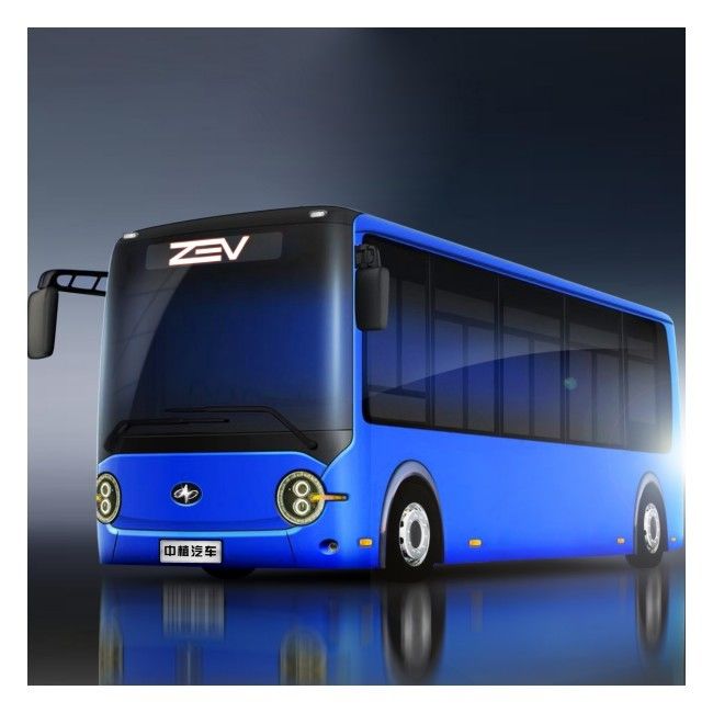 6.6m 24 Seater Pure Electric Bus with 270km Range for Zero Emission City Transport