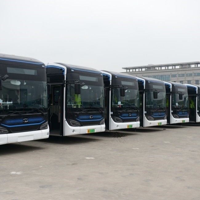 LHD Electric 36 Seater Luxury Passenger Bus with 12m Wheelbase and 6200mm for Comfortable City Travel