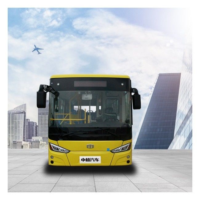 8m Battery Electric City Bus with 28 Seats 250km Range and Monocoque Body Structure for Public Transit