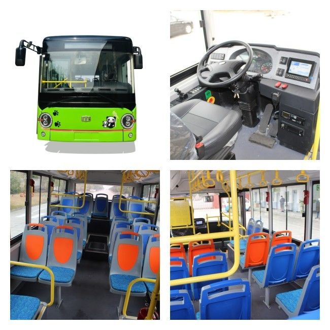 6.6m Electric Mini City Buses New Energy City Bus 23 Seats For Public Transportation.
