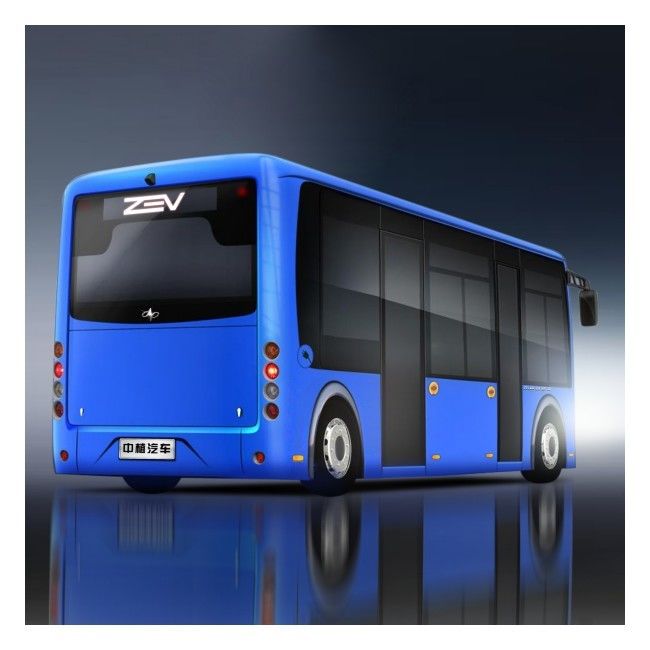 6m 16 Seat Pure Electric Bus with 95.25 kWh Battery and 180km Range for Public Transportation