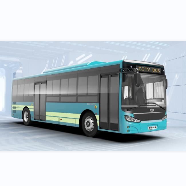 10.5m Pure Electric Bus EV Bus with Low Power Consumption and 30 Seater Capacity for Public Transit