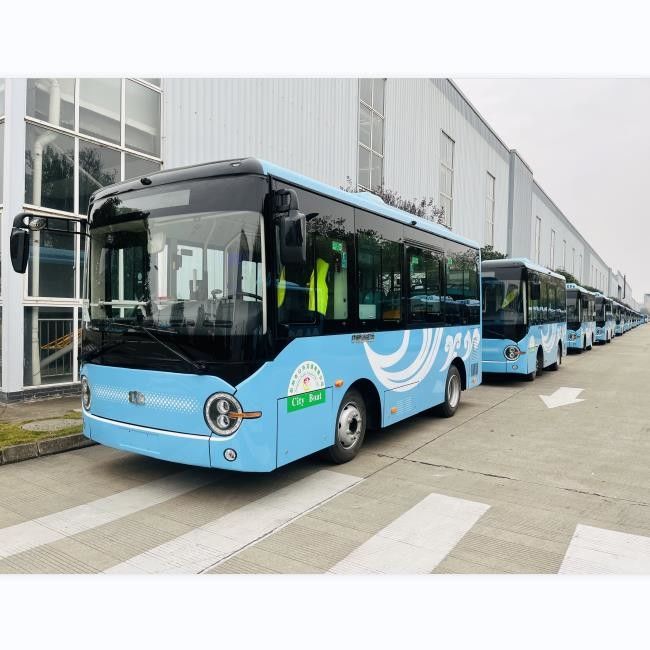 6.6m 16 Seats Pure Electric Buses Public Transportation Bus New Energy Vehicle