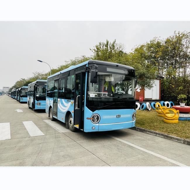 6.6m ZEV Bus New Energy Bus Zero Emission Two Doors With 16 Passenger Seat