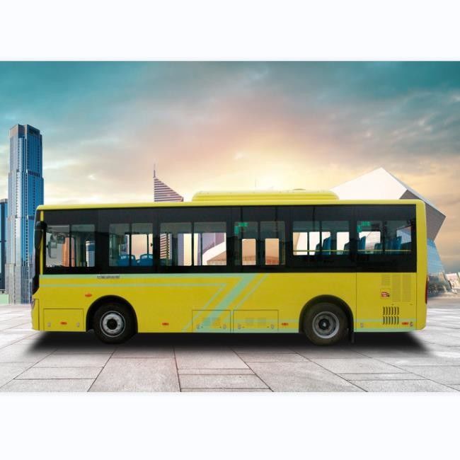 8M Battery Electric Bus with 28 Seats 198.4kwh Battery and 250km Range Electric City Bus