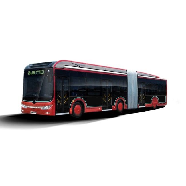 18m 50 seater Electric city bus electric powered bus BRT for urban transportation.