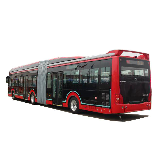 18m 50 seater Electric city bus electric powered bus BRT for urban transportation.