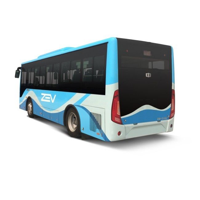 8m Length 28 Seater Pure Electric Bus with 198.4kwh Battery New Energy Vehicle