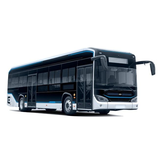 12m Pure Electric Bus with 46 Seats 350.07 kWh Battery and Low Entry for City Tours