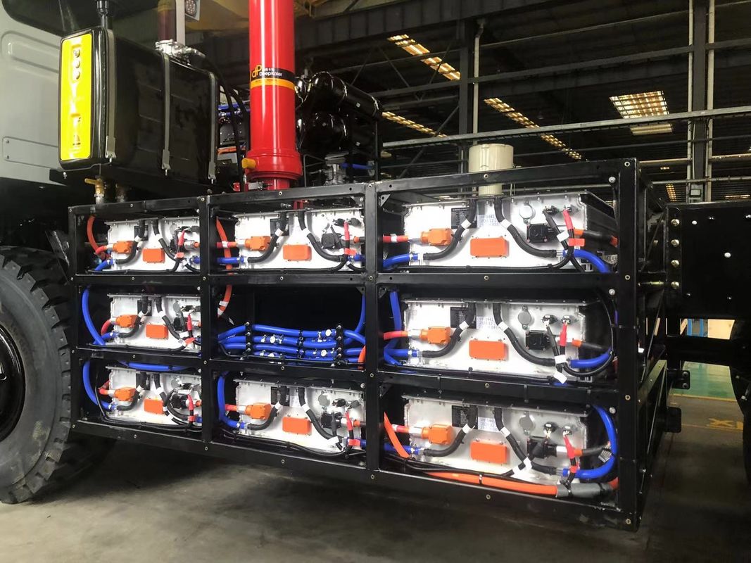 110 Ton Payload Electric Mining Truck with 528kWh LFP Battery for Zero Emission Autonomous Haulage
