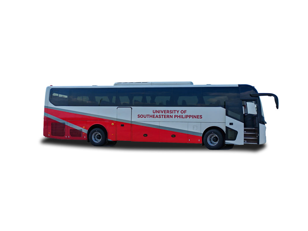 46 Seater Electric Coach Bus with Air Suspension and 238.06kwh Battery for Long Distance Travel