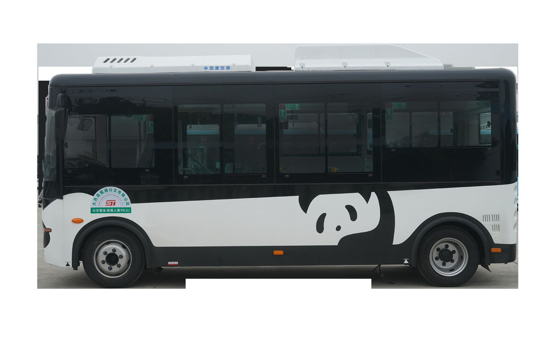 14 Seater Pure Electric Bus with 120kWh Battery and Leaf Spring Suspension for Zero Emission Public Transport