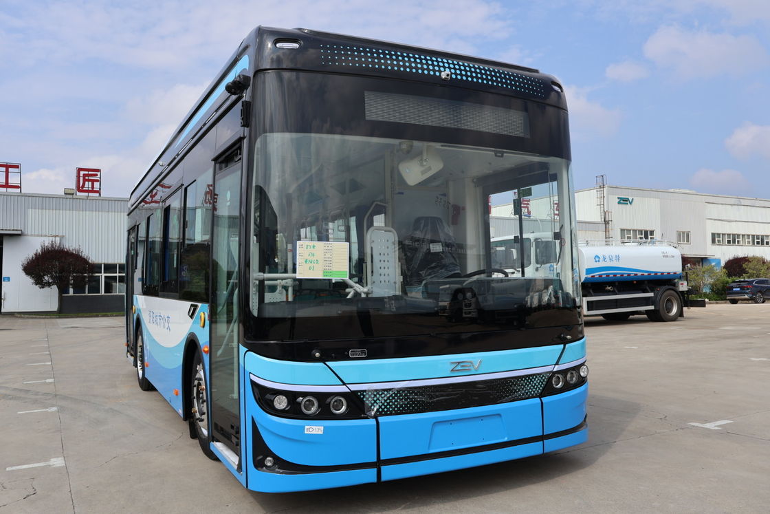 7.5m 18 Seater Electric City Bus with 280km Range and 1-3h Charging Time Zero Emission Battery Powered Vehicle
