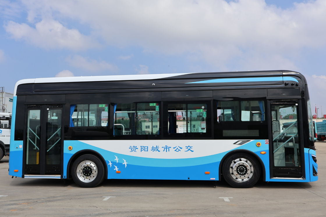7.5m 18 Seater Electric City Bus with 280km Range and 1-3h Charging Time Zero Emission Battery Powered Vehicle