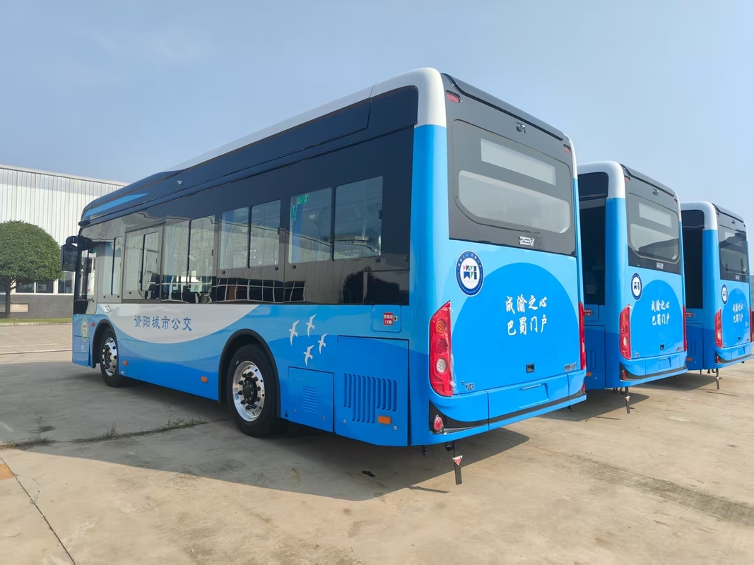 7.5m 18 Seater Electric City Bus With 280km Range Zero Emission And Charging Time 1-3h Air Bag Suspension