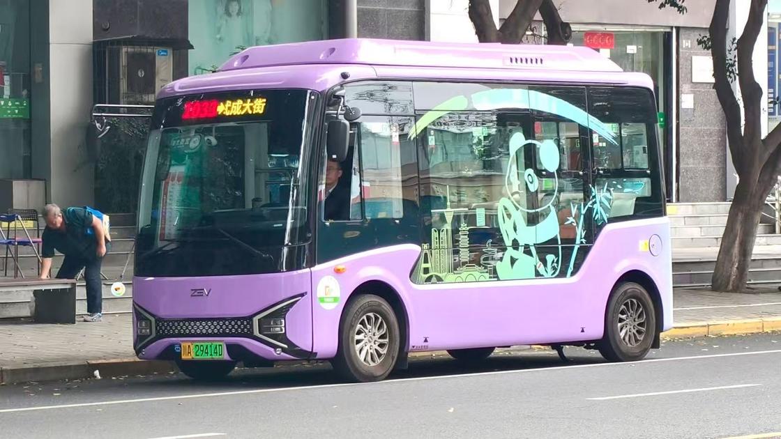 11 Seater Electric Mini Buses with 80kWh Battery and Automatic Transmission for Urban Transportation