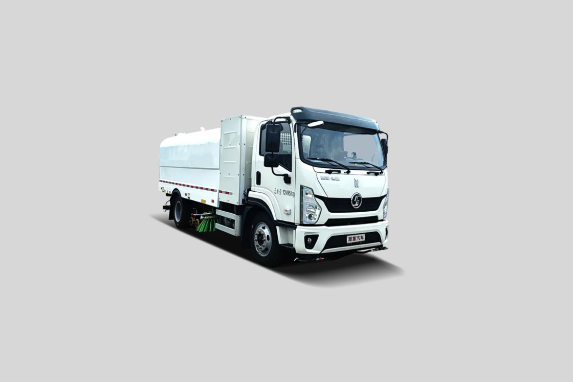 12T Electric Sanitation Vehicle with Zero Emission 300 km Endurance Mileage and 2.2 m³ Water Tank Washing Sweeper