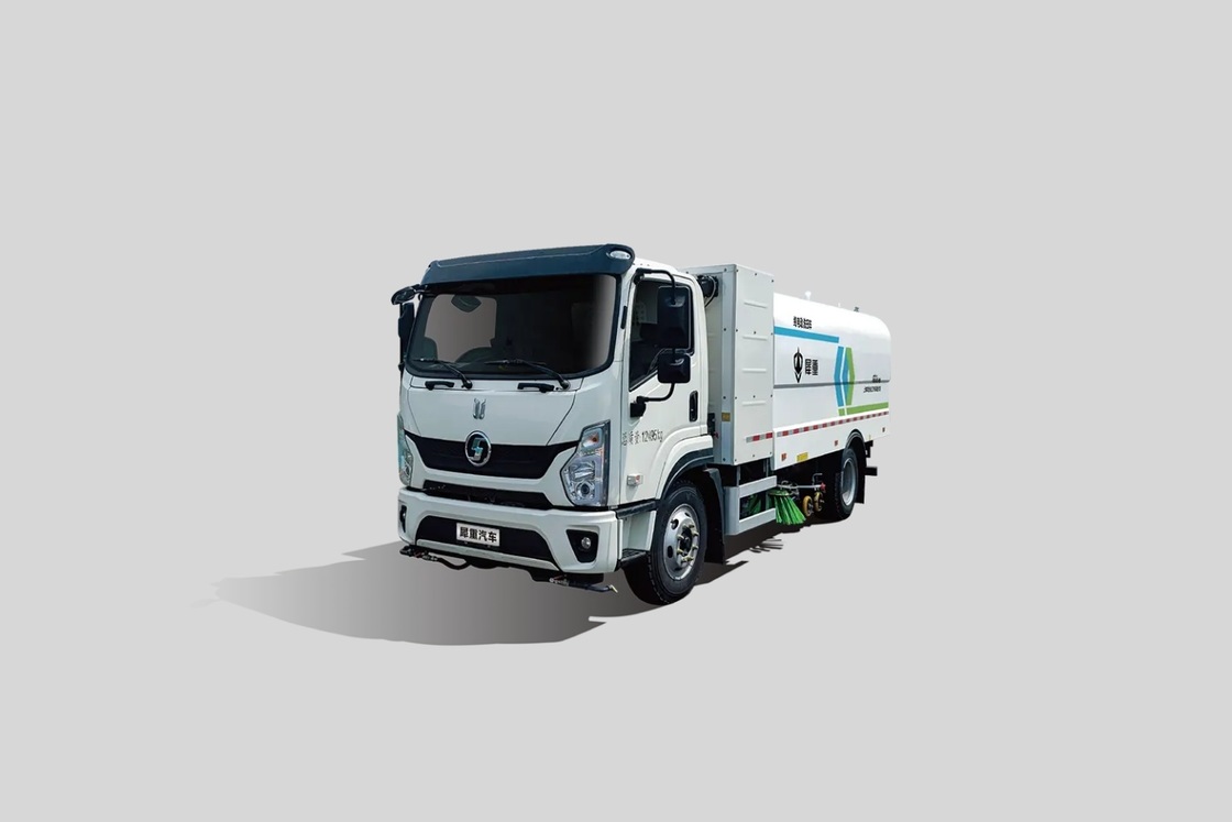 12T Zero Emission Electric Sweeper Truck with Long Operating Time for Road Sweeping