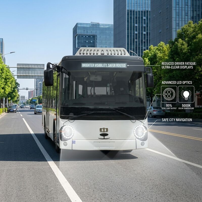 5.9m Electric Mini Buses Electric Van 14 Seater Passenger Bus For Public Transit.