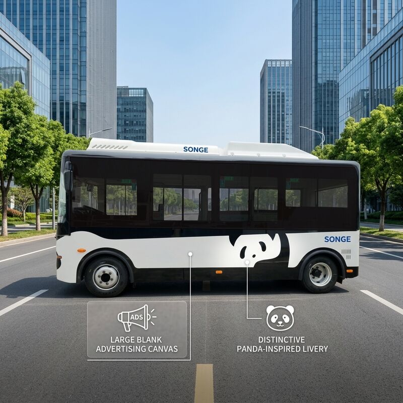 5.9m 14 Seater Electric Mini Buses EV Bus Commercial City Bus New Energy Van