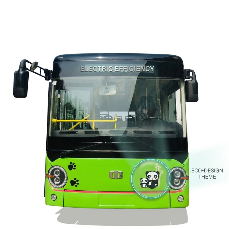 6.6m Electric City Bus Zero Emission ZEV Bus 24 Seater for Urban Transportation