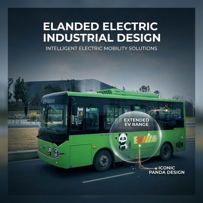 LHD 6.6m Pure Electric Bus E-Bus With Floor Cover Flash Charging