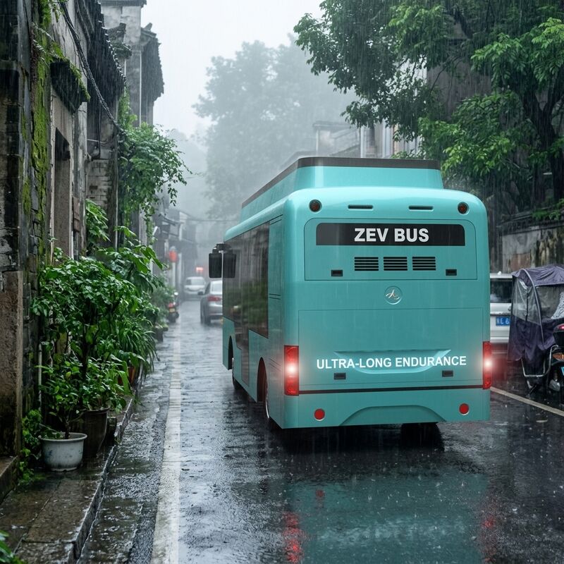 6.6m Electric Mini Bus EV Bus with Automatic Transmission and 23 Seater Capacity