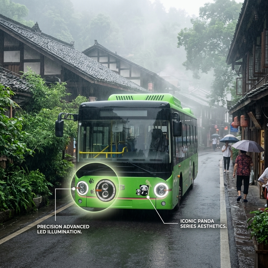 6.6m Zero Emission Electric City Bus 24 Seater