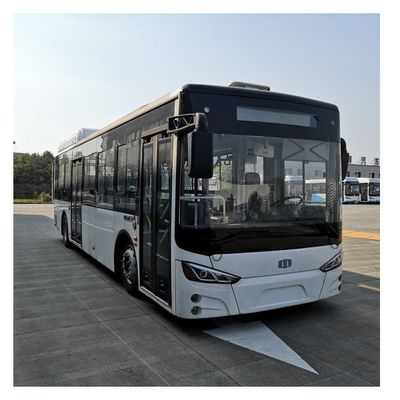 10.5m Public Transport Battery Electric Bus with 2800N.m Max Torque LiFePo4 Battery and 250km Driving Range