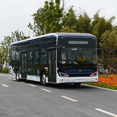 12m Low Entry Floor EV Battery Electric Buses With Air Suspension