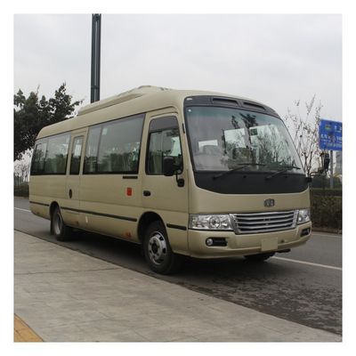 7m Diesel Coaster Bus 25 Seater Manual 5 Gears for Public Transportation